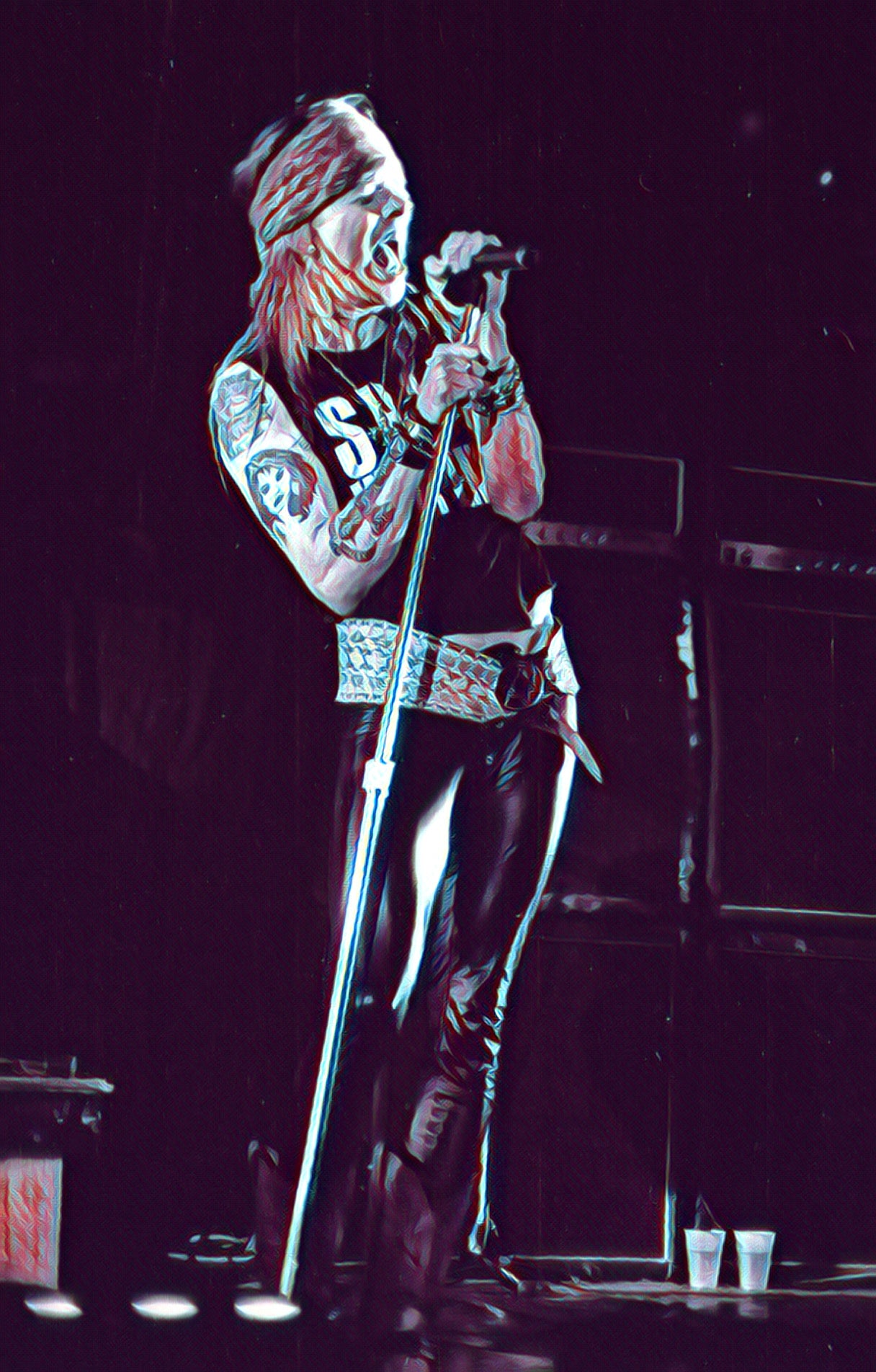 Axl Rose - Guns N’ Roses - Canvas Print Artwork