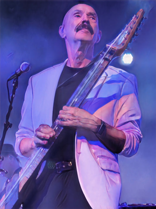 Tony Levin - BEAT- King Crimson - Canvas Print Artwork