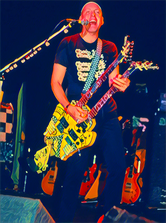Rick Nielsen - Cheap Trick - Canvas Print Artwork