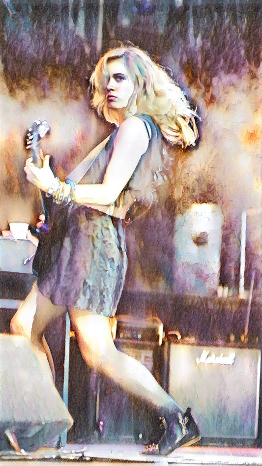 Vicki Peterson - Bangles - Canvas Print Artwork
