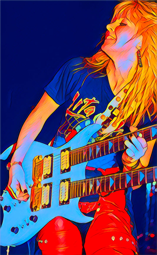 Lita Ford - Canvas Print Artwork
